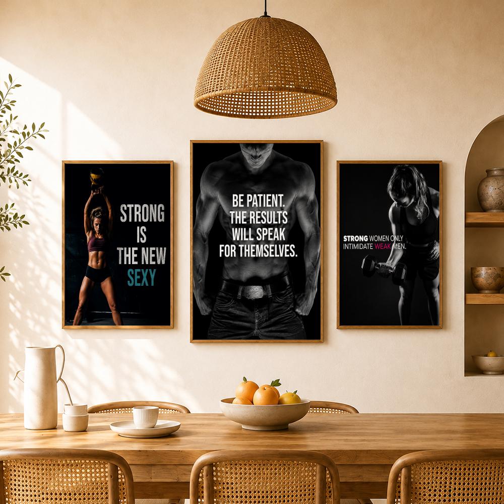 Póster con Frases Inspiradoras - Home Gym Quotes reseña y precio
