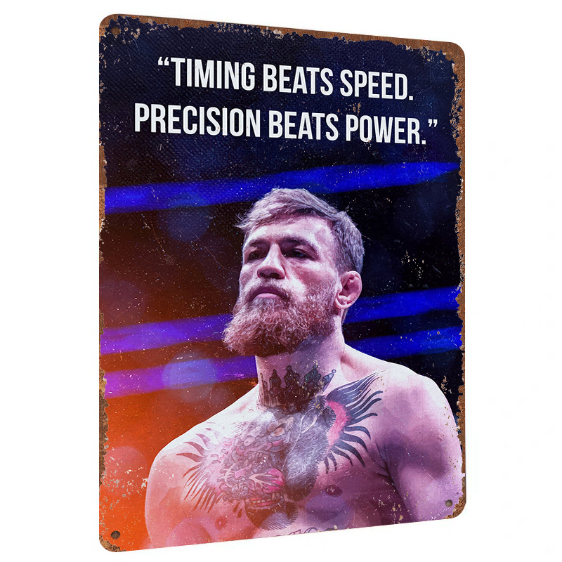 Cita motivacional Conor McGreg - Home Gym Quotes reseña y precio