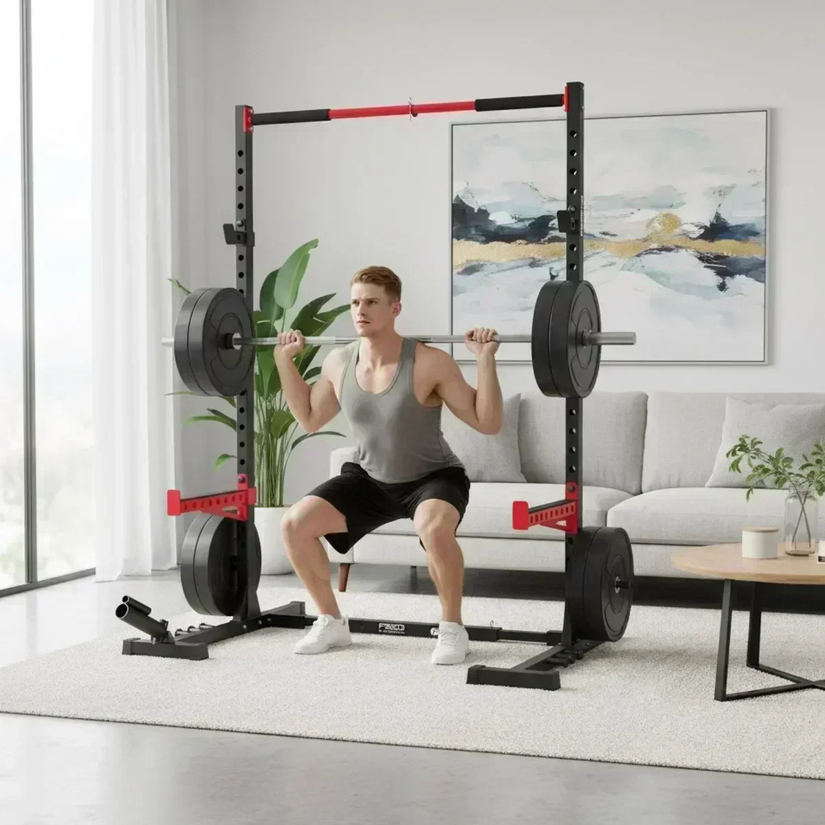 Rack de Sentadillas Ajustable  - Squat Rack Power reseña y precio