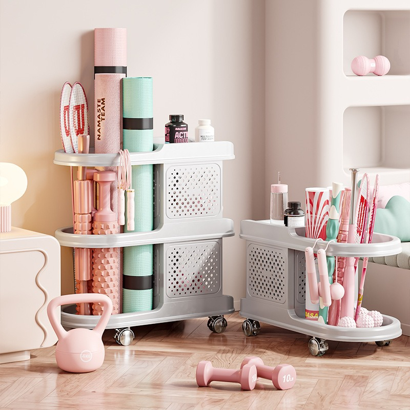 Carrito de Almacenamiento para - Home Gym Yoga Storage reseña y precio