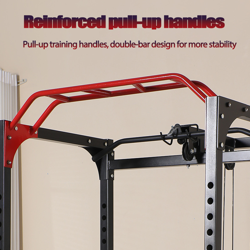 Barra de dominadas multiagarre - Squat Rack Power reseña y precio