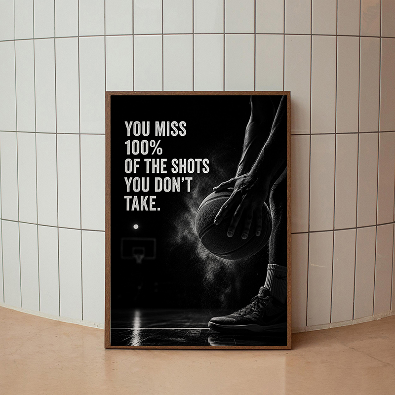 Póster Motivacional Moderno de - Home Gym Quotes reseña y precio