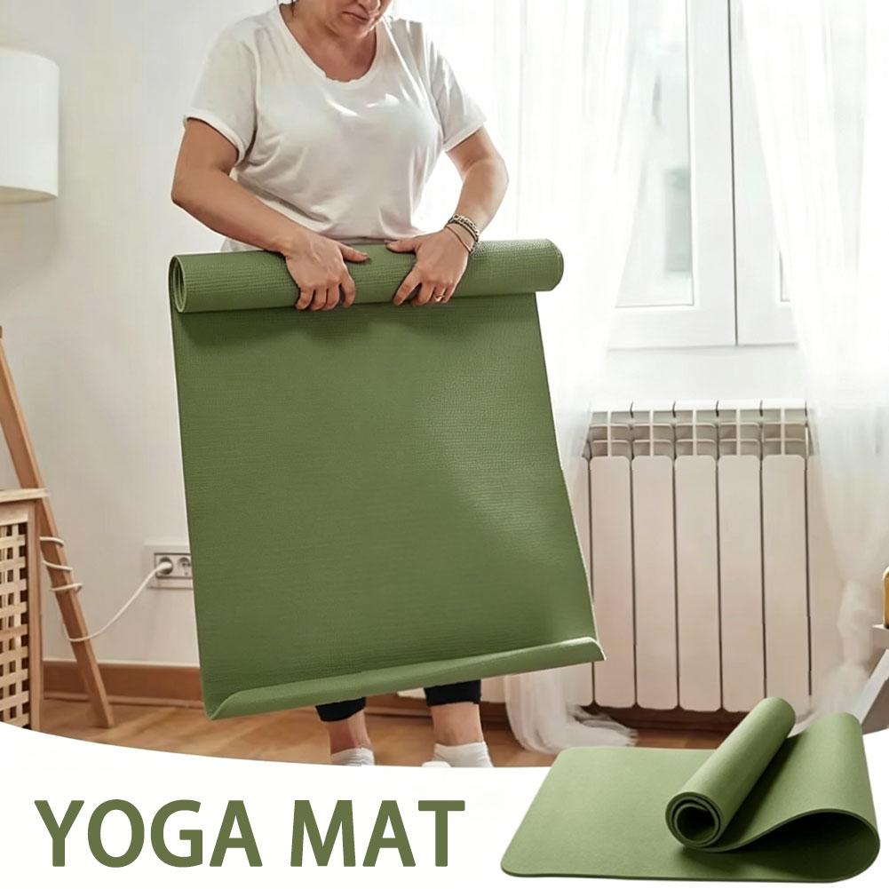 Esterilla de yoga gruesa antid - Gymnastics Mat Thick reseña y precio