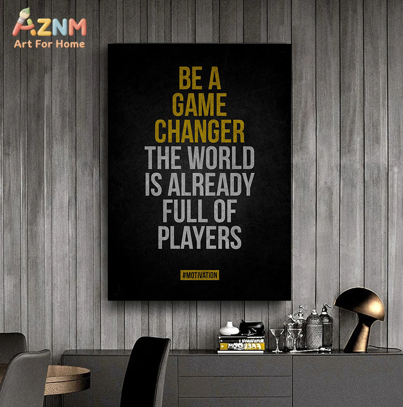 AZNM - Lienzo decorativo con c - Home Gym Quotes reseña y precio
