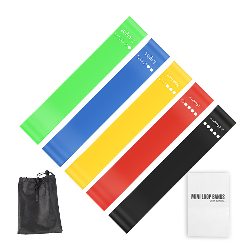 Juego de 5 Bandas de Resistenc - Home Gym Yoga Storage reseña y precio