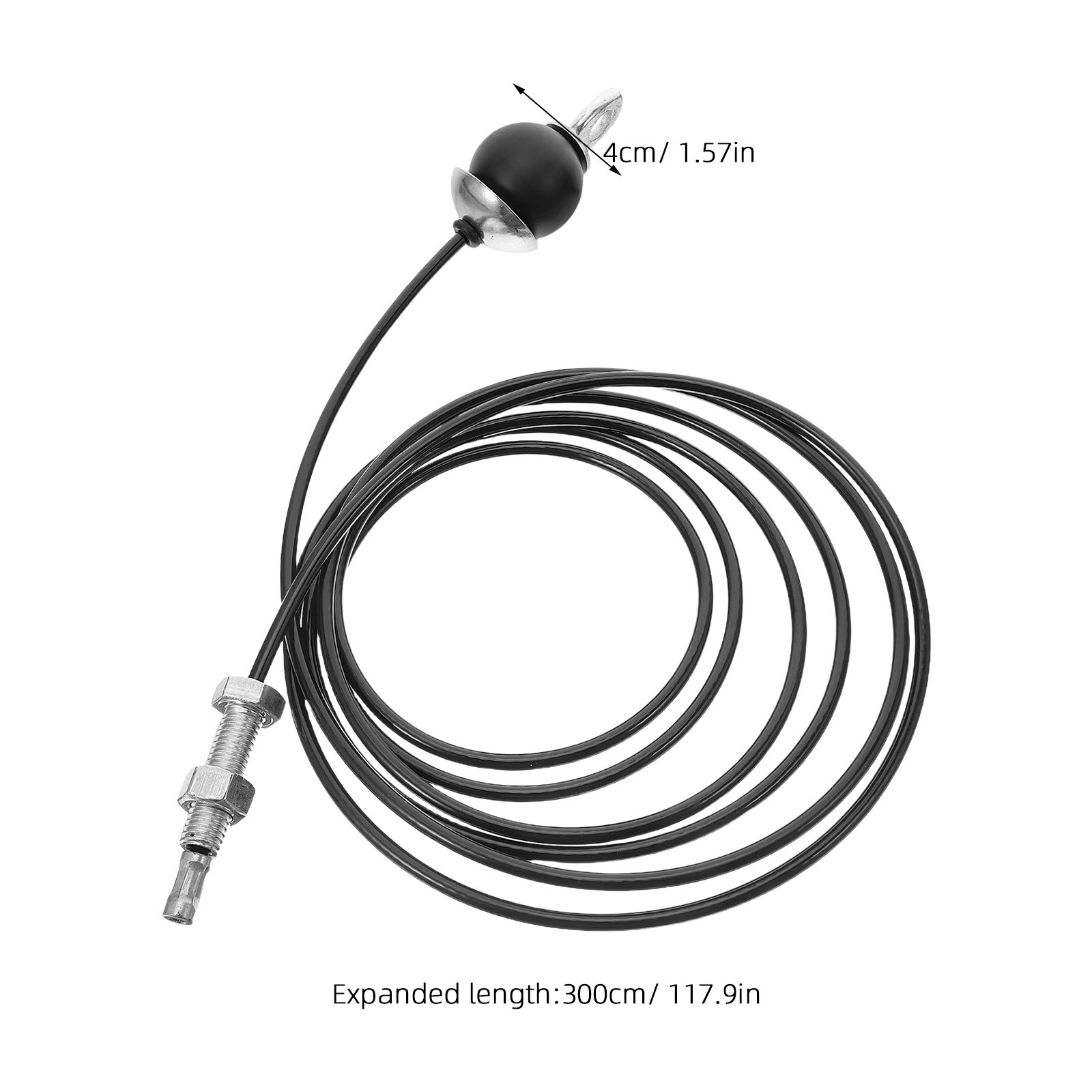 Cable de Acero Inoxidable de 5 - Cable Pulley System reseña y precio