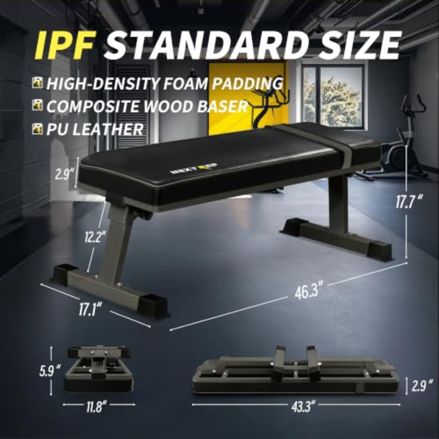 Banco de entrenamiento de fuer - Home Gym Foldable reseña y precio