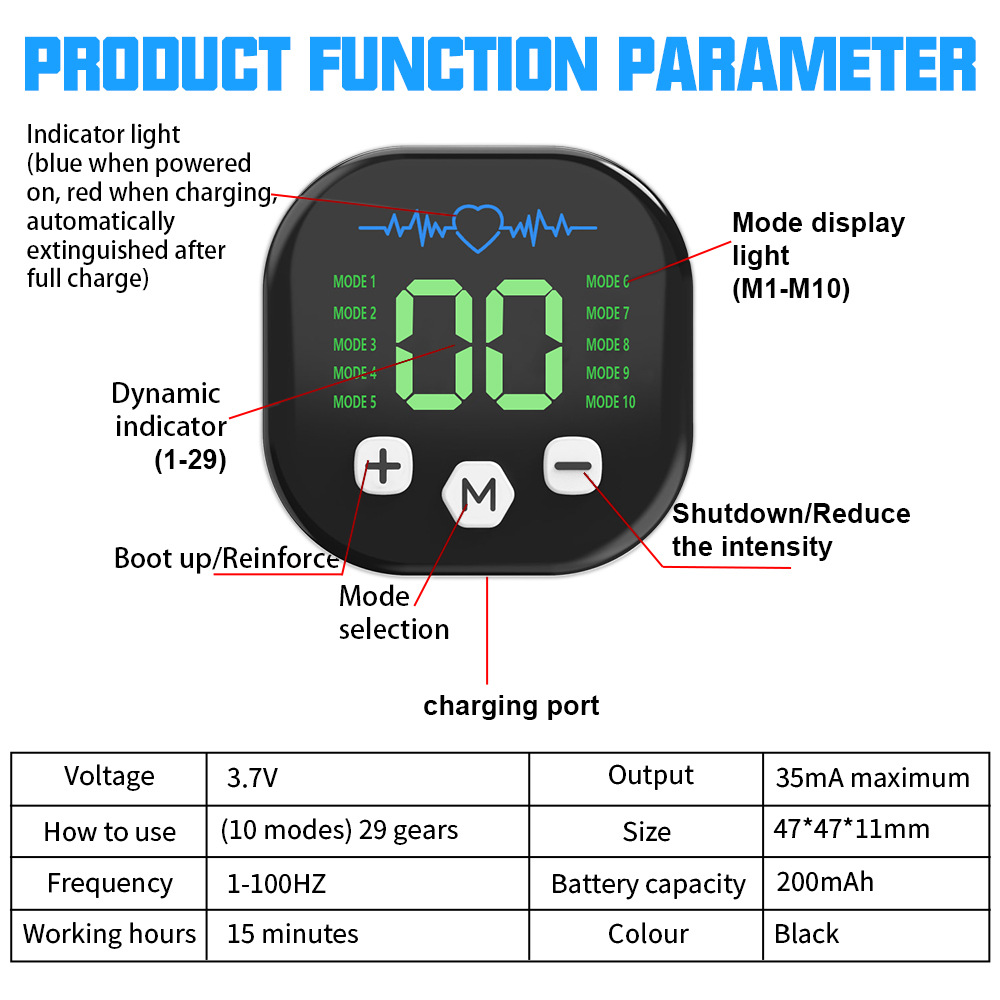 Estimulador Muscular EMS, Entr - Home Gym Studio reseña y precio