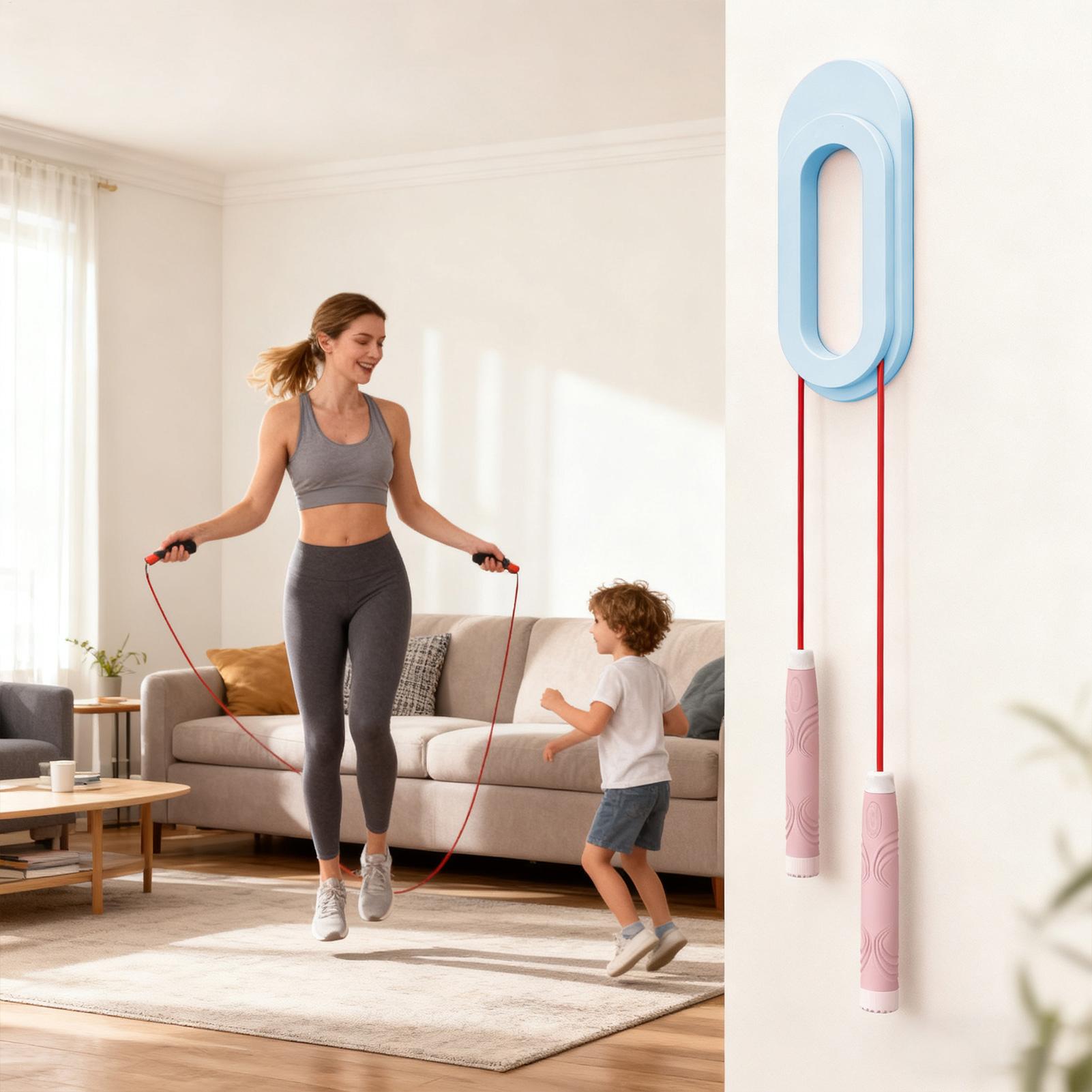 Colgador de cuerda para saltar - Home Gym Yoga Storage reseña y precio