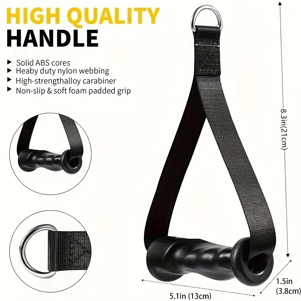 1 Par de Agarraderas Ergonómic - Cable Pulley System reseña y precio