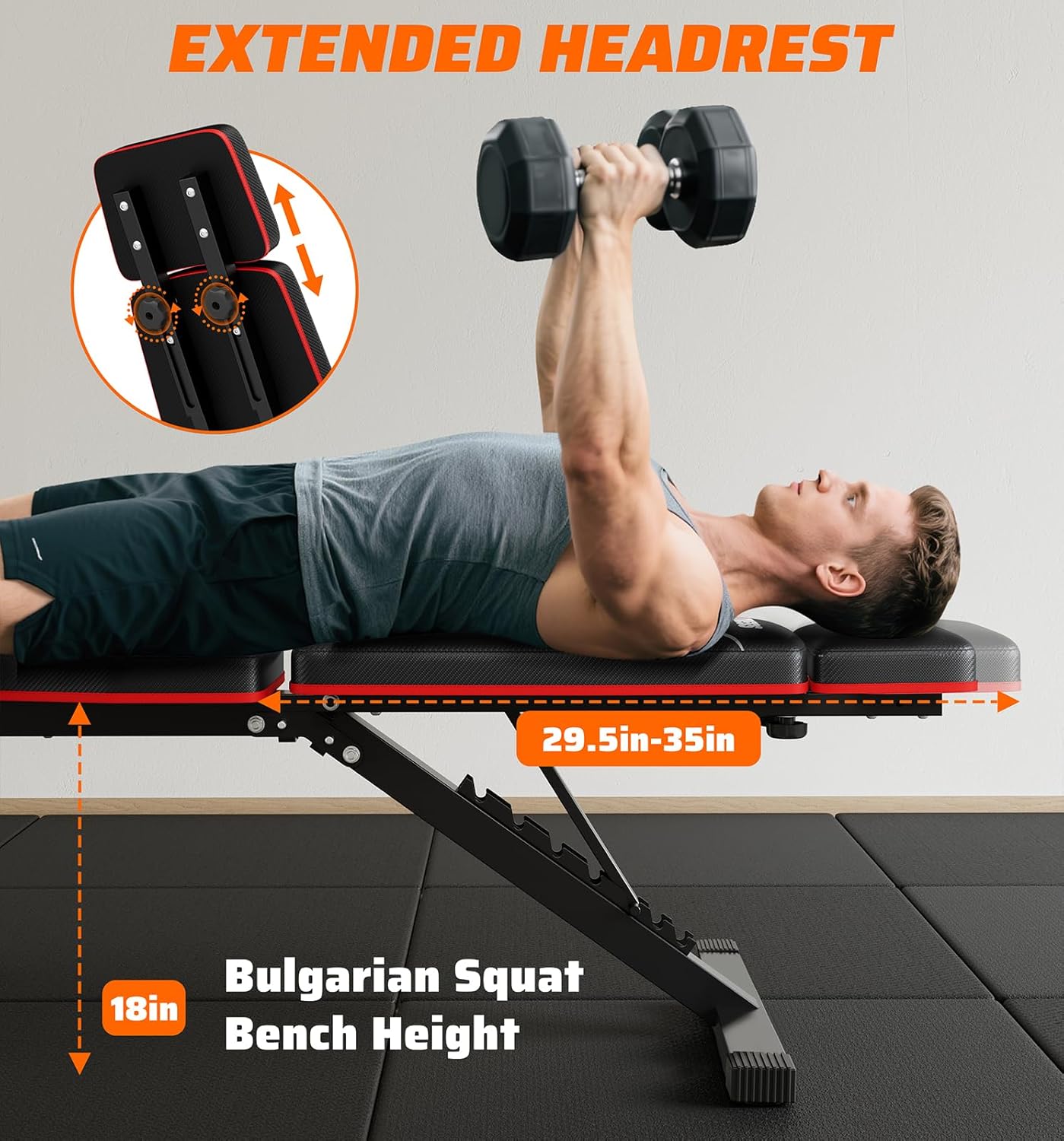 Banco de Pesas Plegable para G - Home Gym Foldable reseña y precio