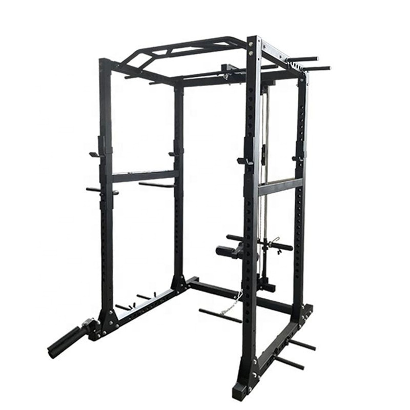 Jaula de potencia comercial co - Squat Rack Power reseña y precio