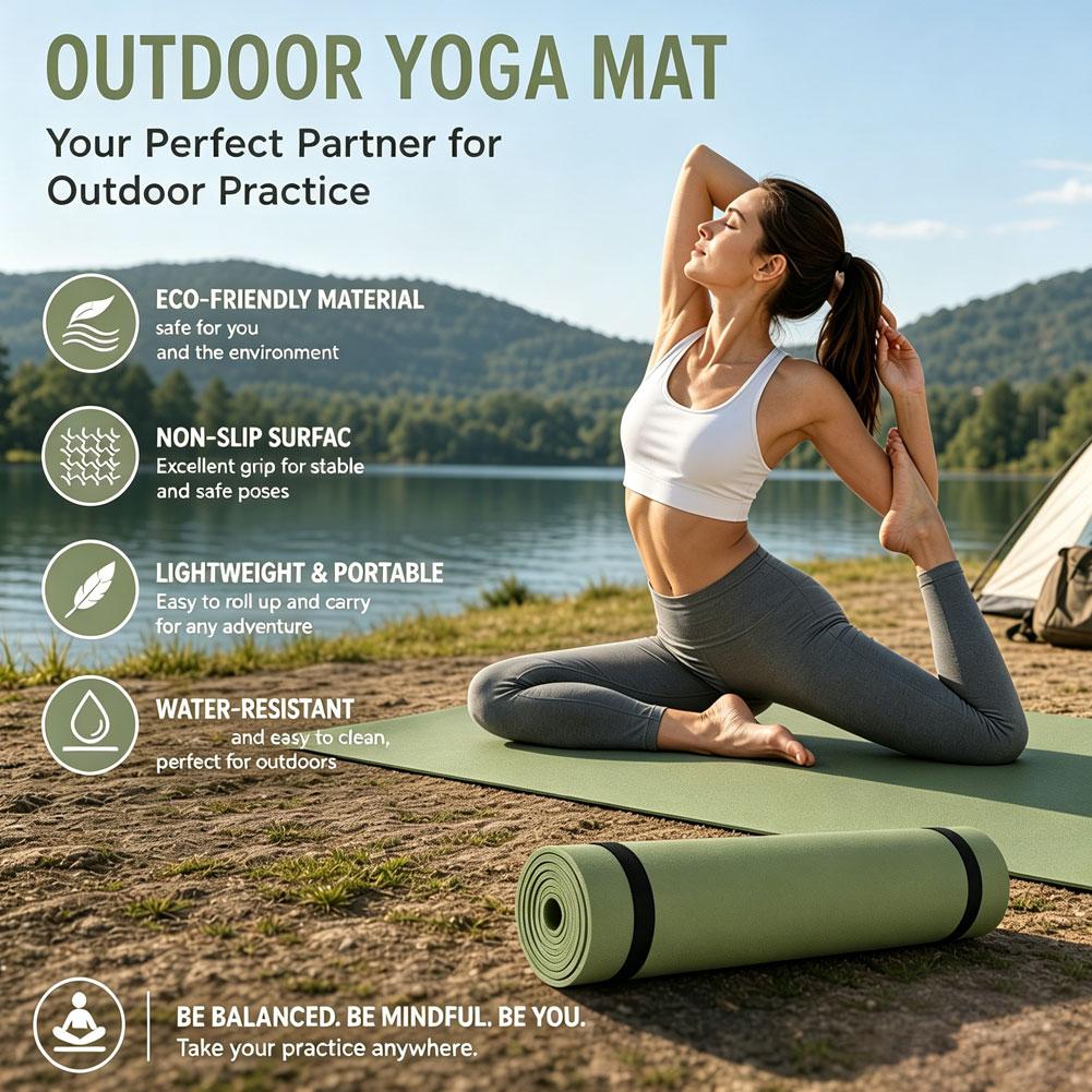 Esterilla de Yoga y Pilates An - Gymnastics Mat Thick reseña y precio